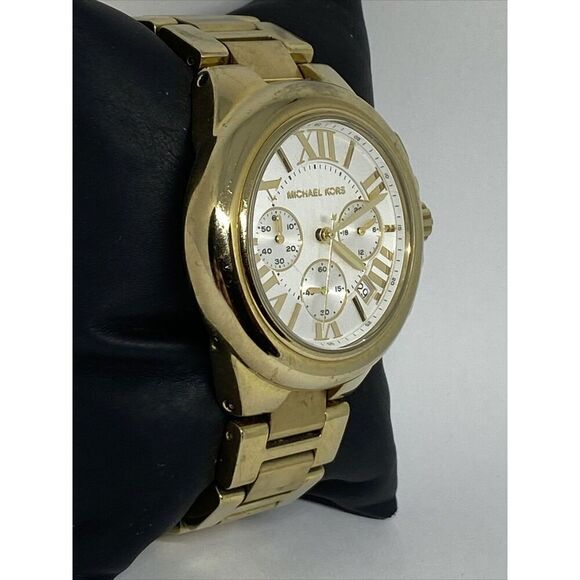 Michael Kors MK5365 Unisex Stainless Steel Analog Dial Quartz Wrist Watch JK263 - Picture 5 of 12